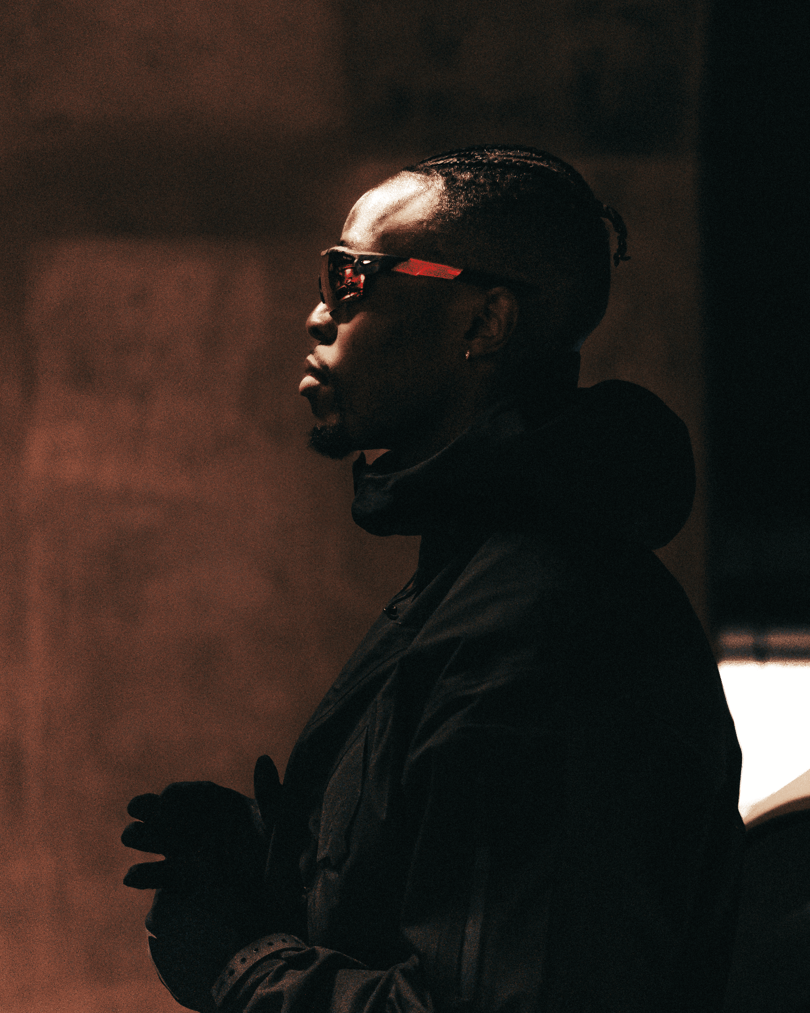 Dark gradiend background