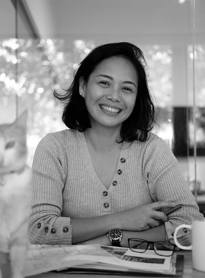 Christlinne Briones, director of operations, and interior designer