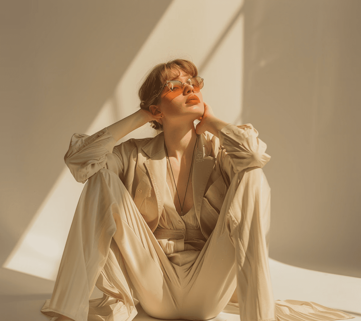 A Fashion model woman