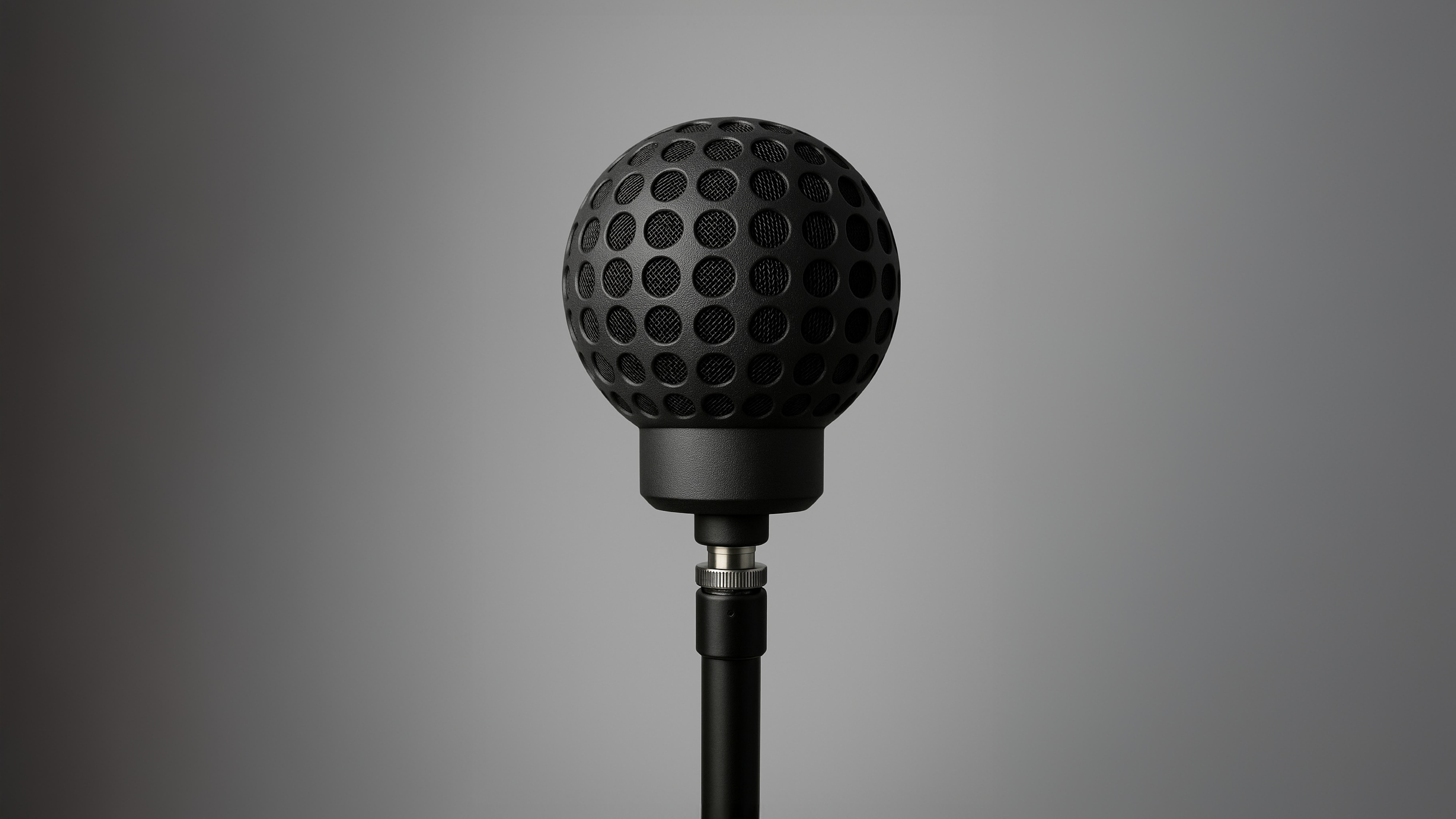 AI generated image of an ambisonic microphone