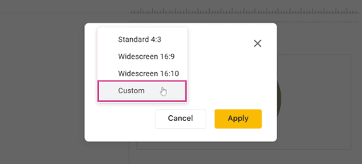 How to rotate a slide in Google Slides