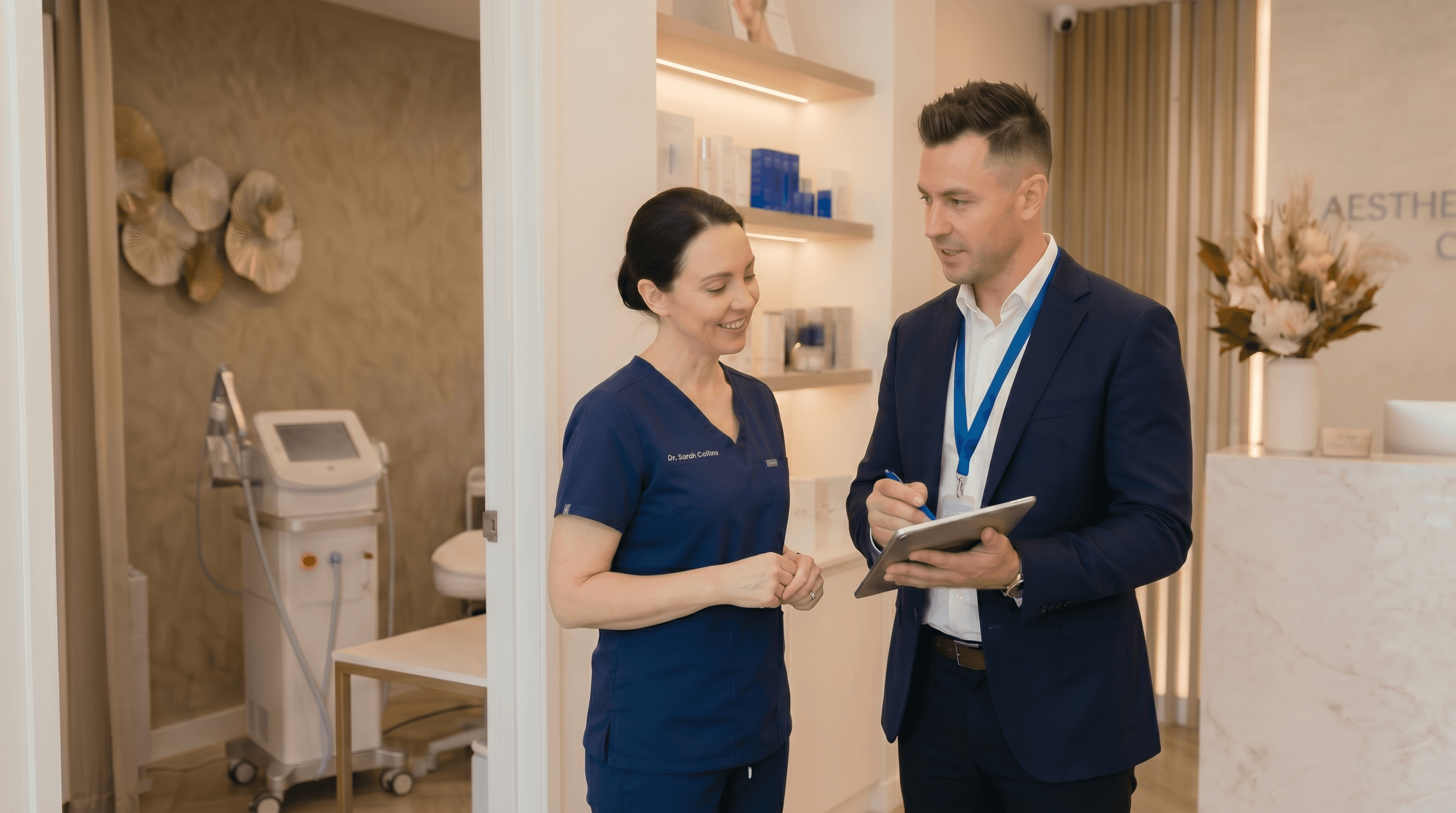 Calyxe helping the clinician