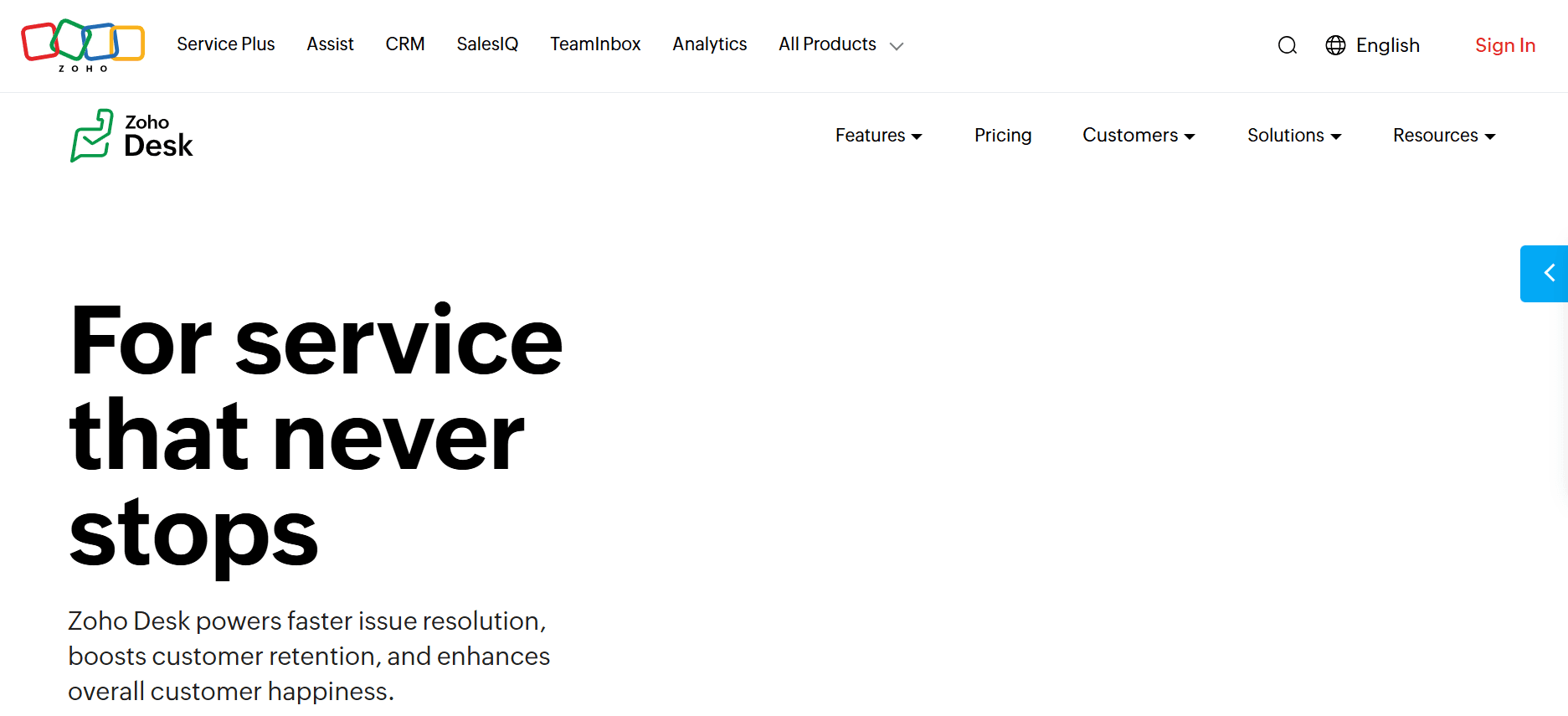 zoho desk - Intercom Fin Pricing