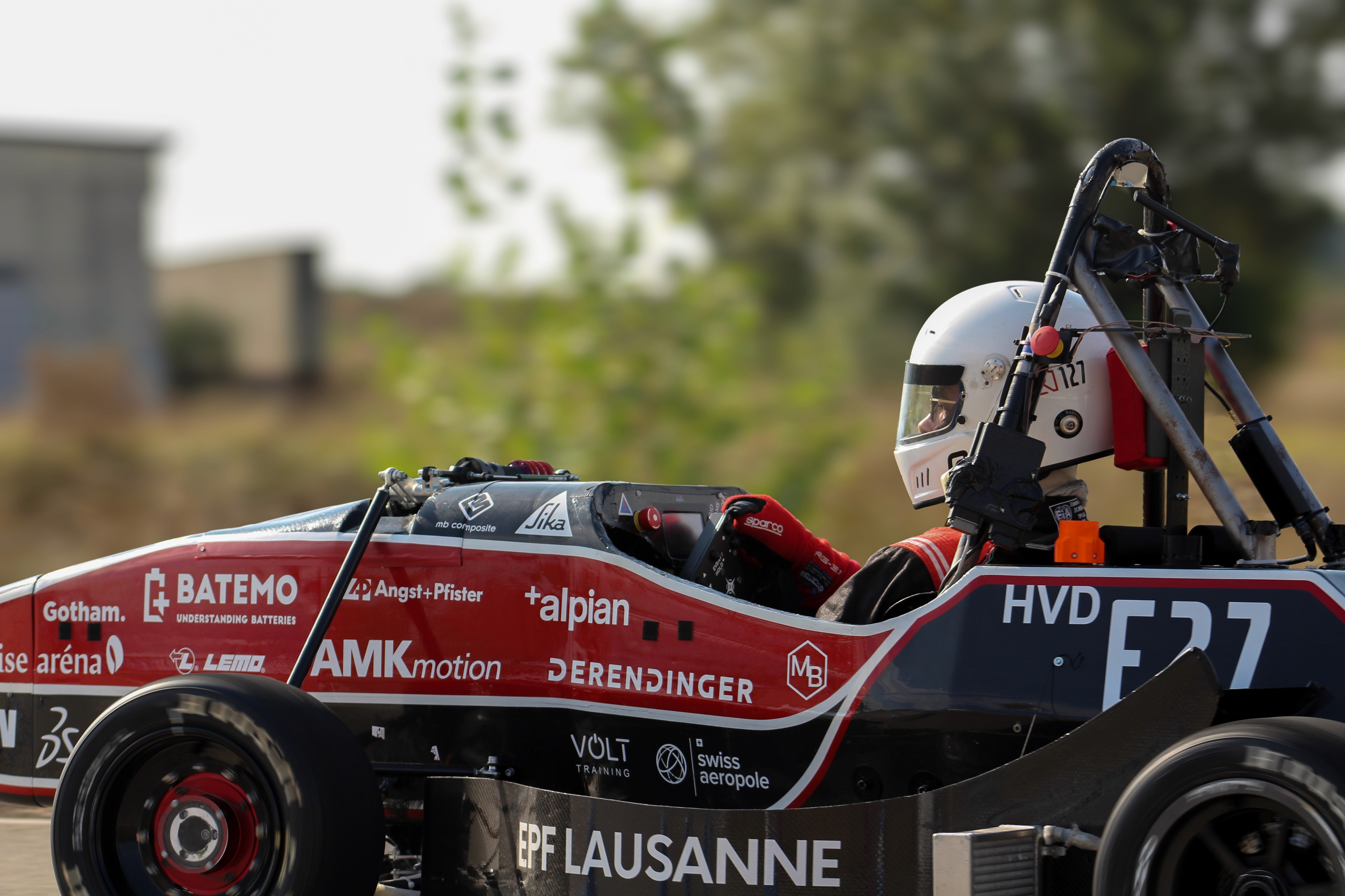 A young girl smiling