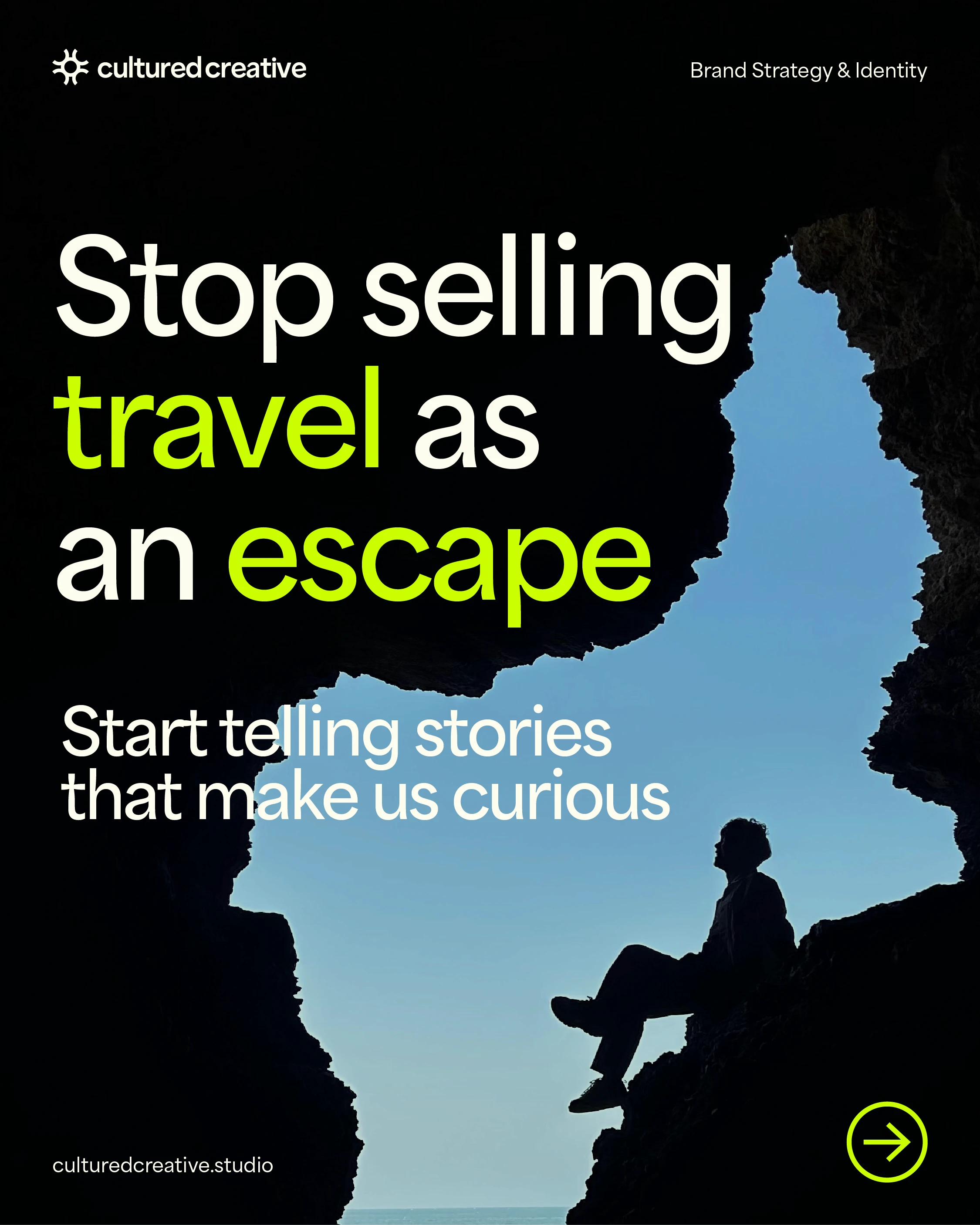 Stop selling travel as an escape