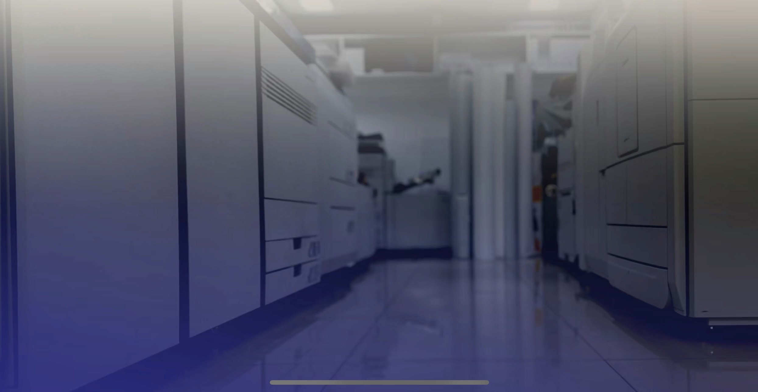 Drone shot of a running track at night