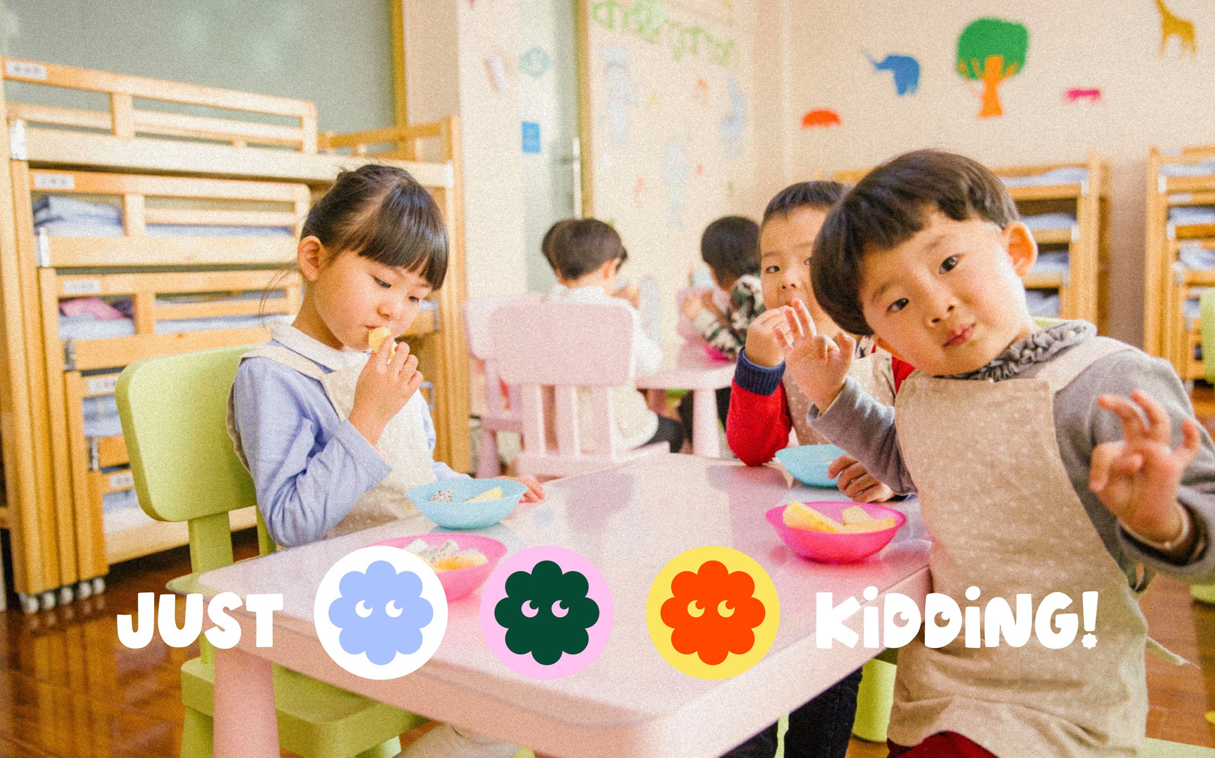 happy kids in creative library