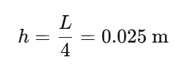 Calculate h