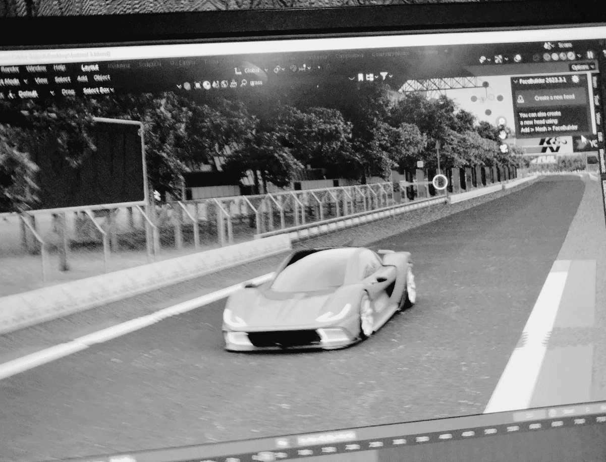 Editing video supercar boutin automobile