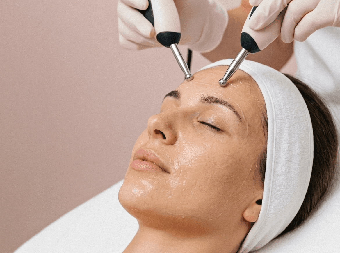 Mikrostrāvu liftinga procedūra sejas ādas tonusam