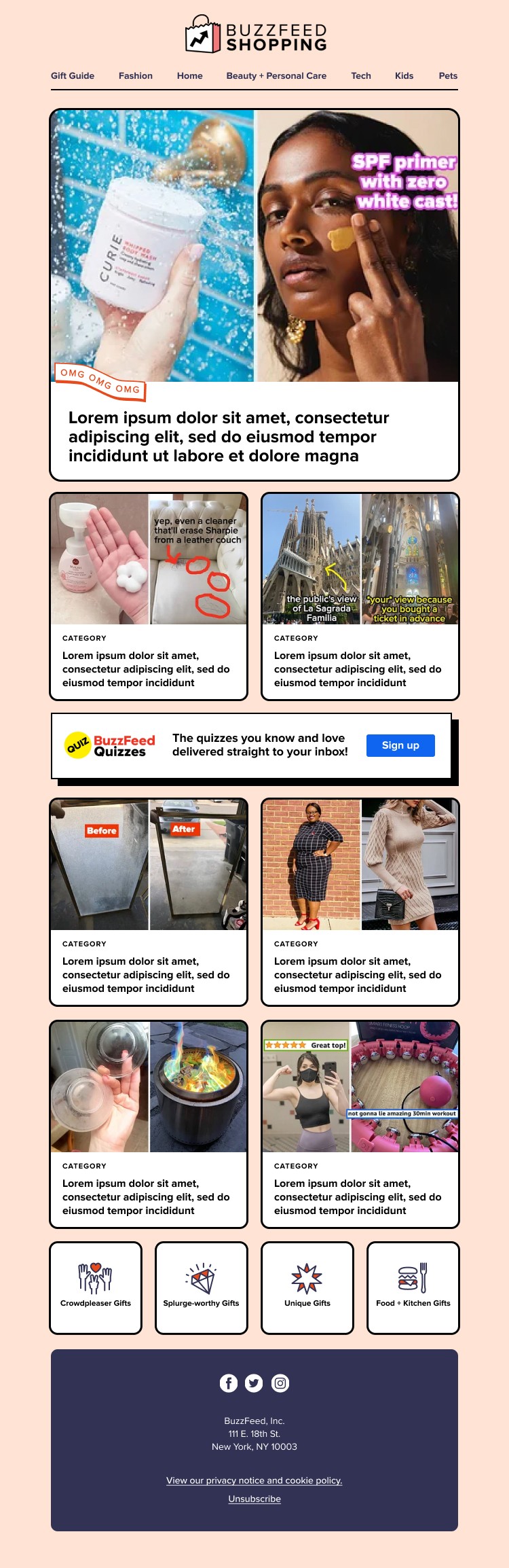 eary draft of website