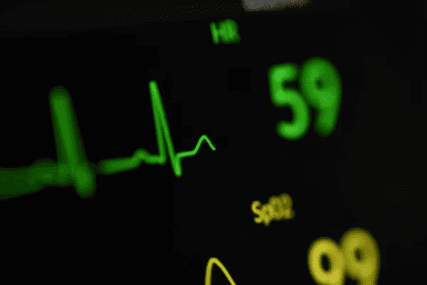 Resting heart rate measured on a wearable