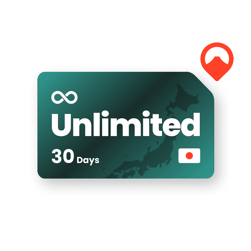Unlimited Data Plan for Japan
