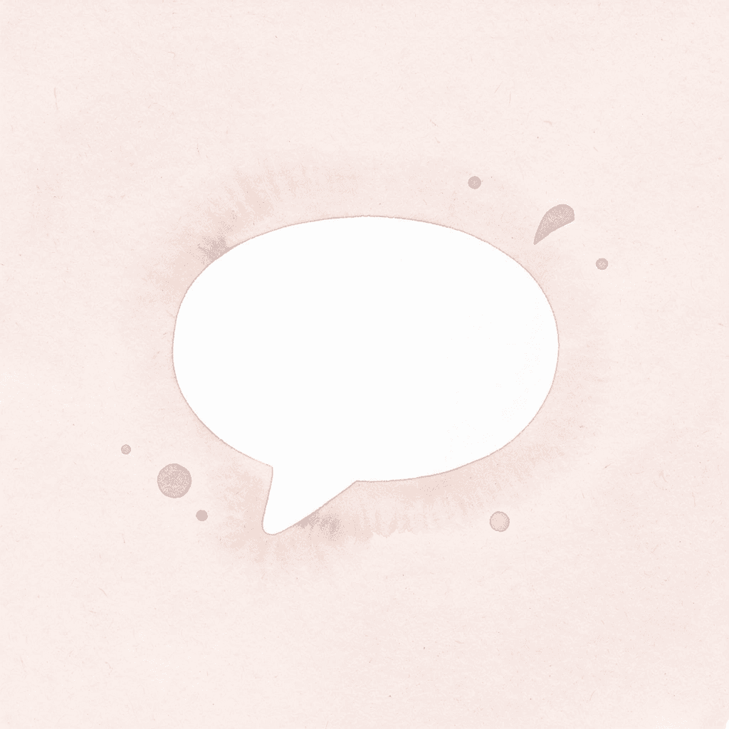 Speech bubble icon representing Arabic greetings