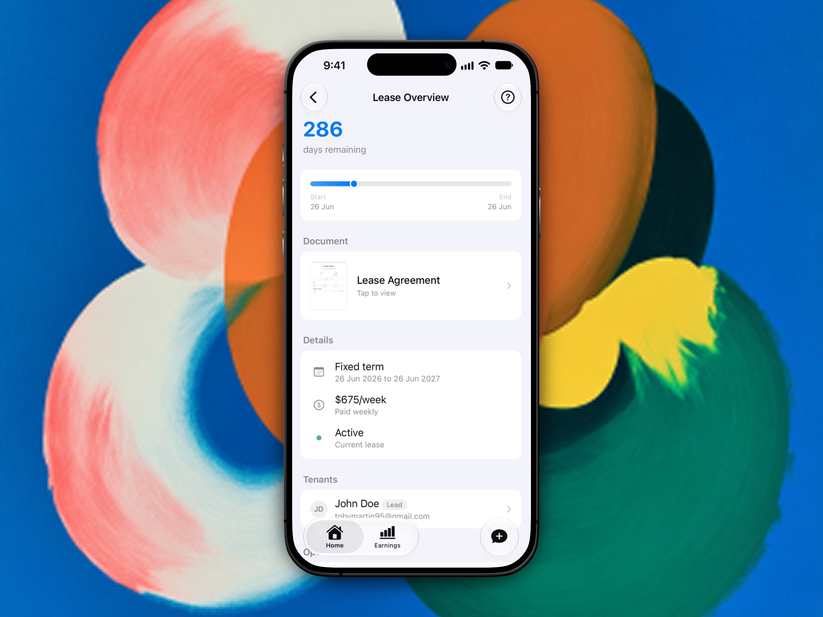 Improved Lease Overview