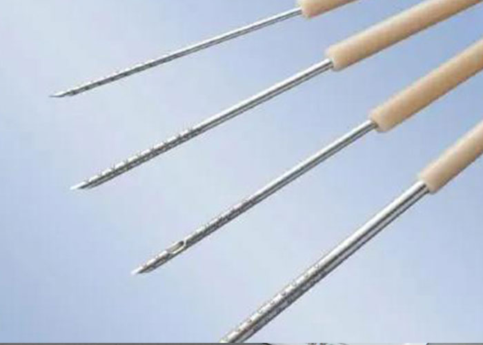 Biopsy Needle Ultrasound Blind Hole Drilling