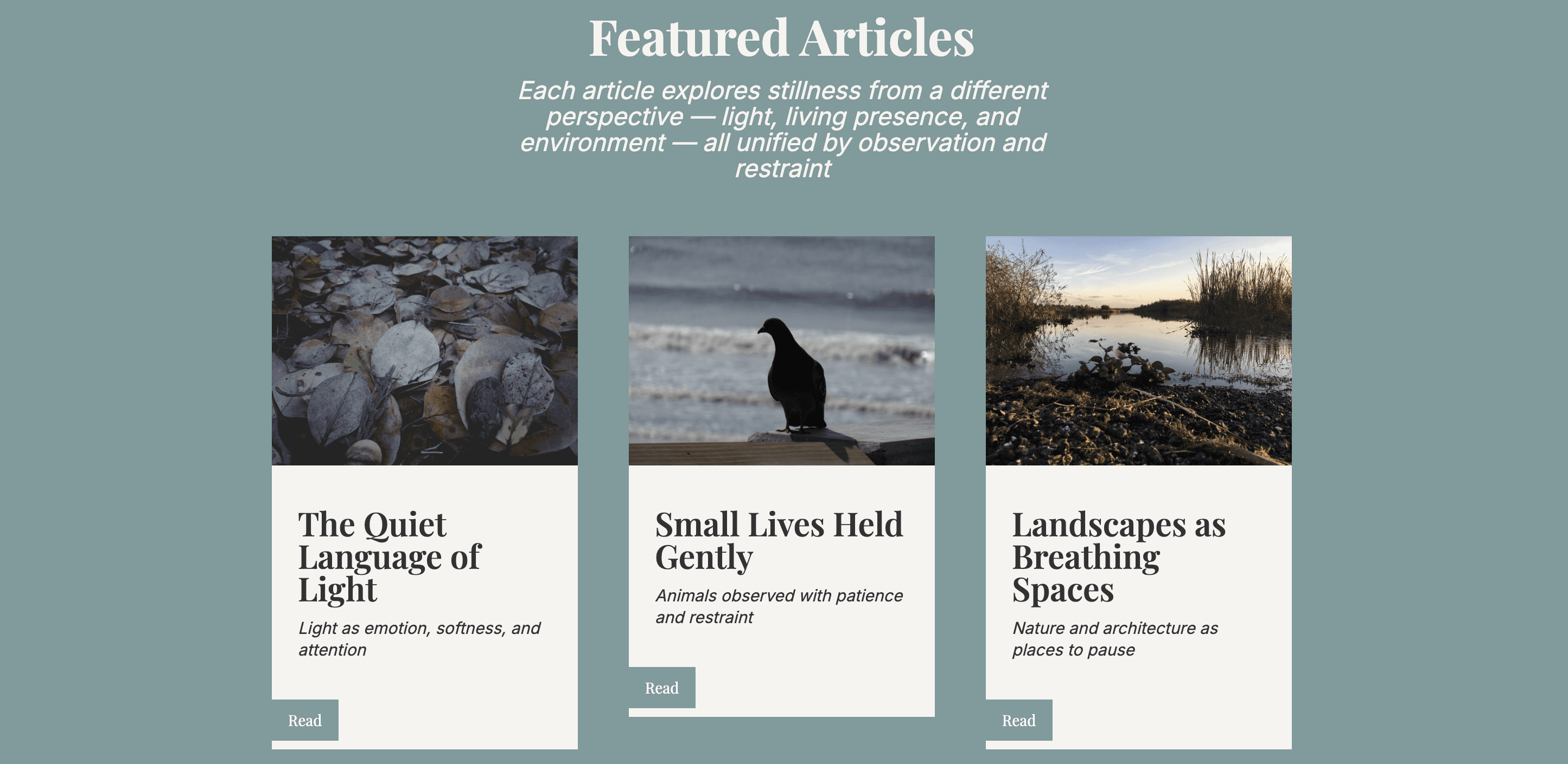 Colourful geographical objects