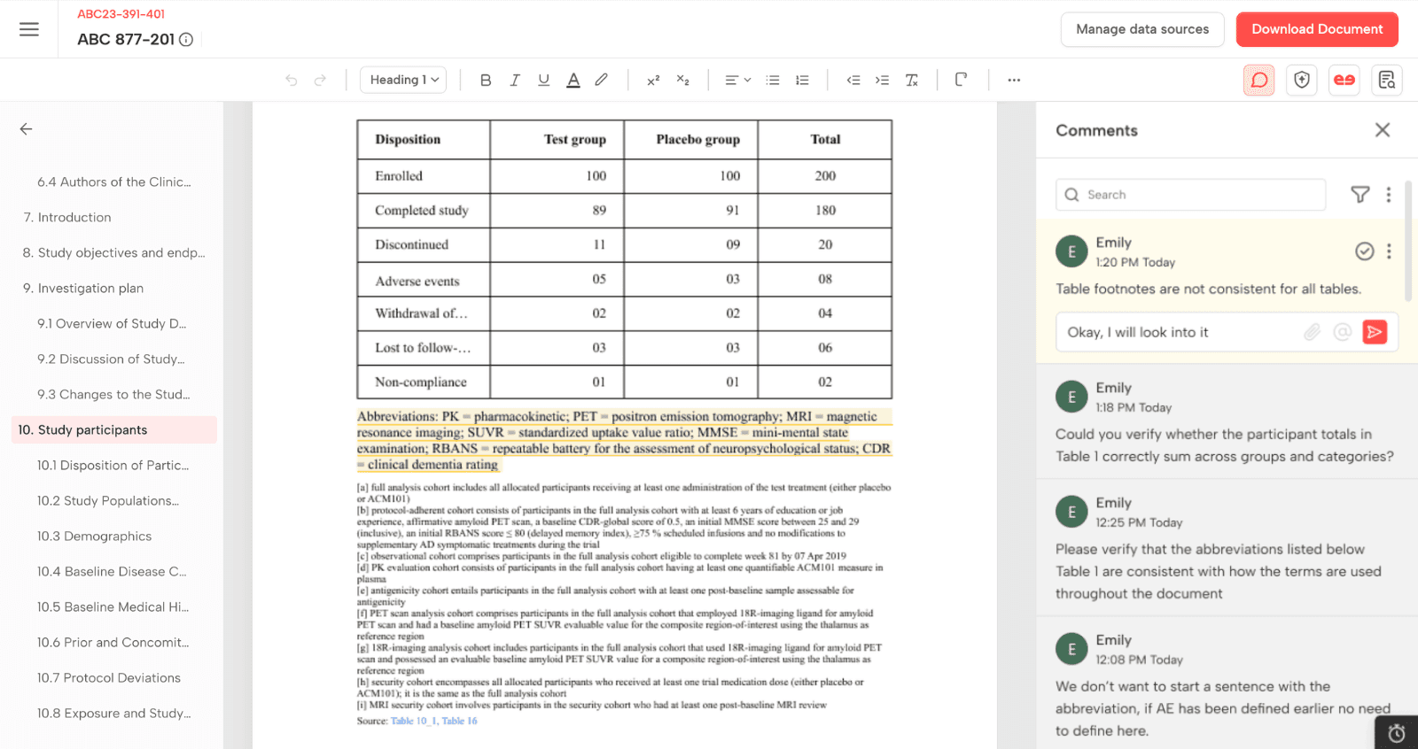 Peer AI Editor Interface