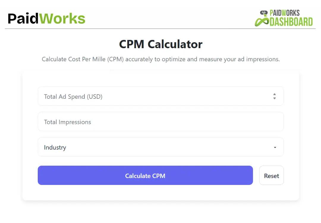CPM Calculator