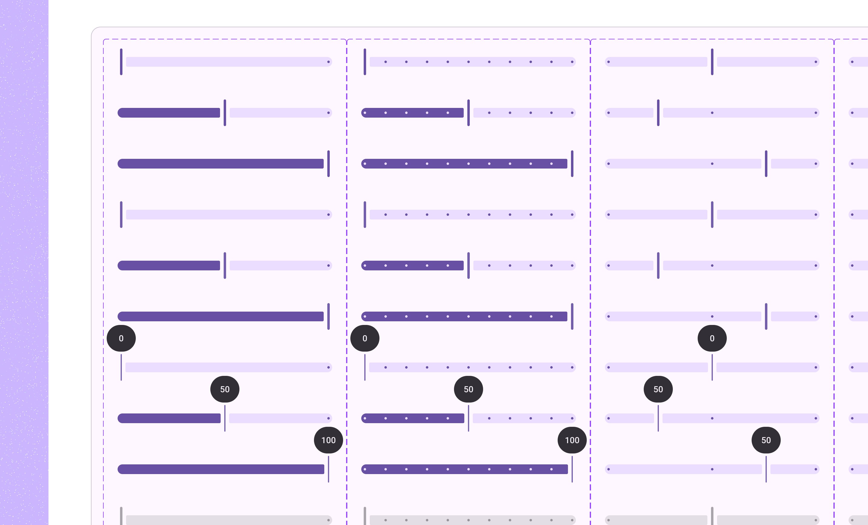 Sliders component