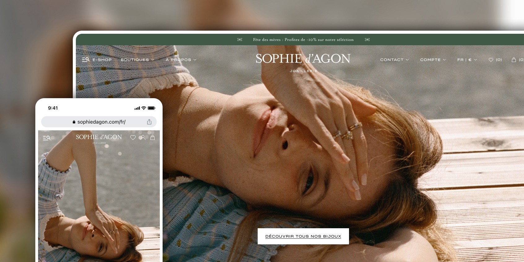 Site internet de Sophie d'Agon