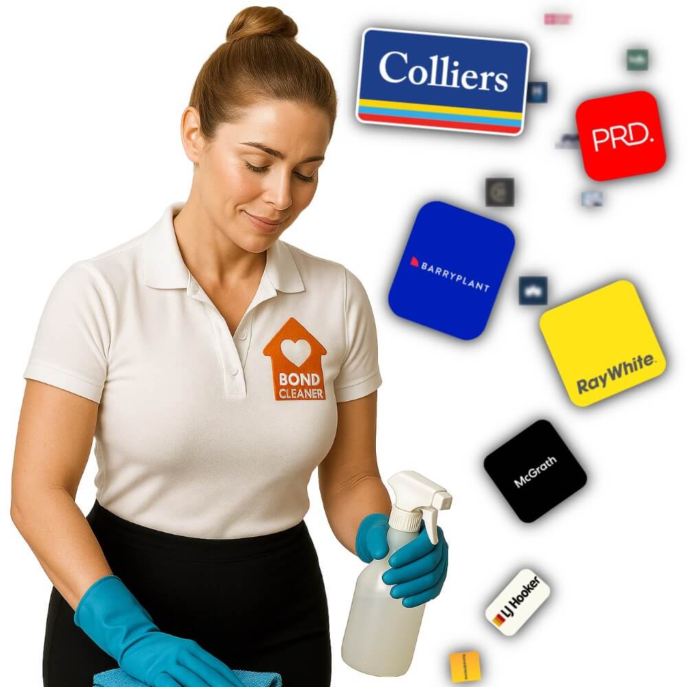 BLHISS professional end of lease cleaner in uniform, ready for bond cleaning services