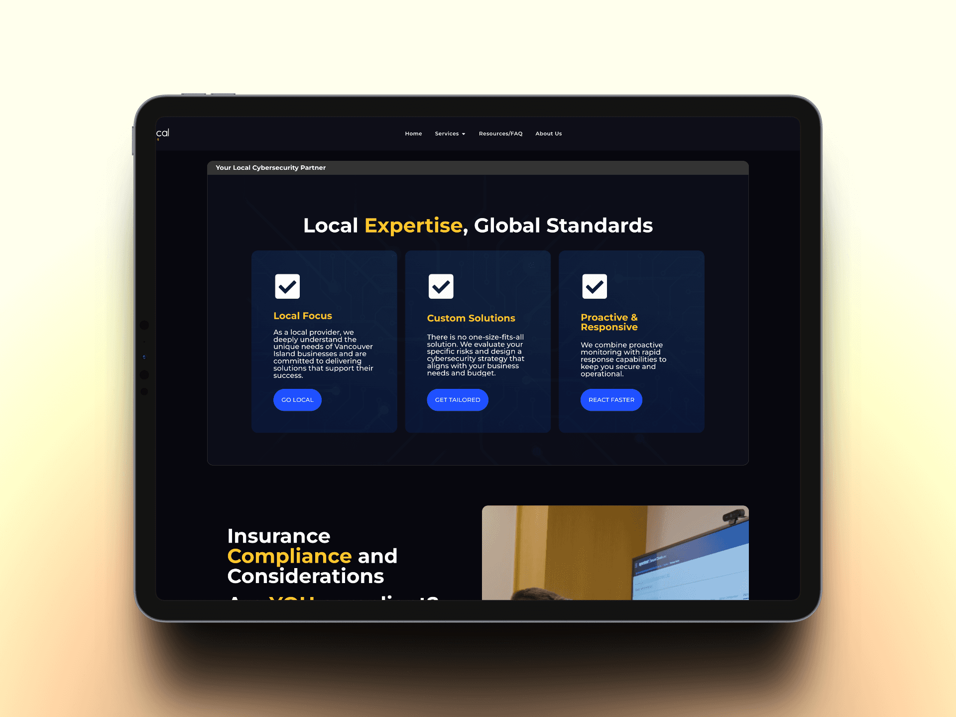 NCI Technical services section