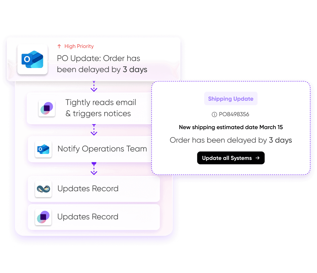 Apollo Visa virtual cards in white and black designs with contactless payment symbol