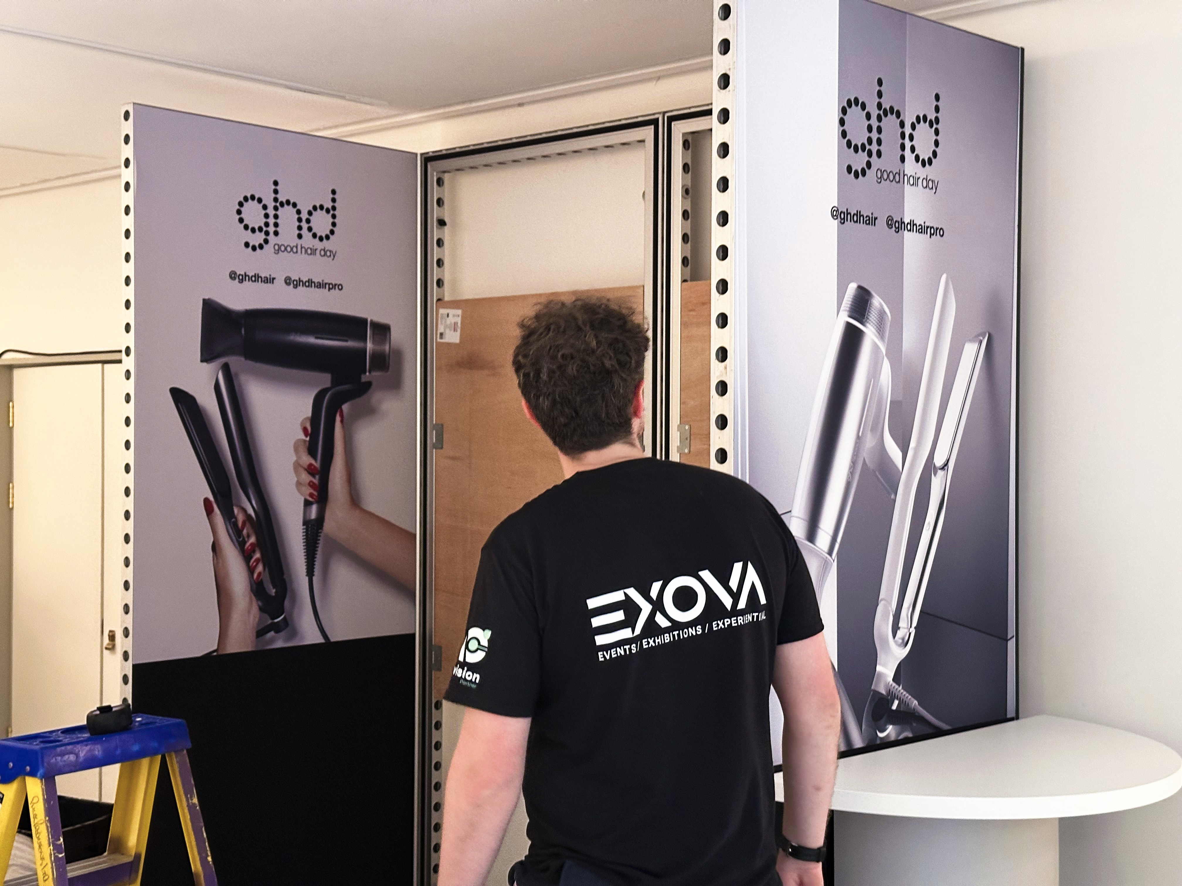 Behind the build of House of Wella London: brand activation pop-up fabrication by EXOVA Events (view 20)