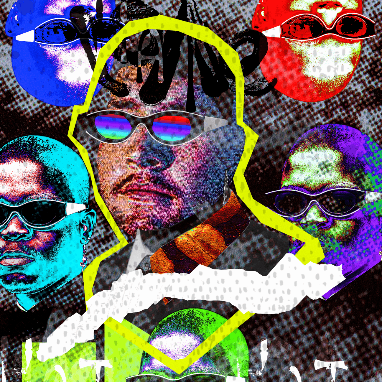 a cell phone on a bench