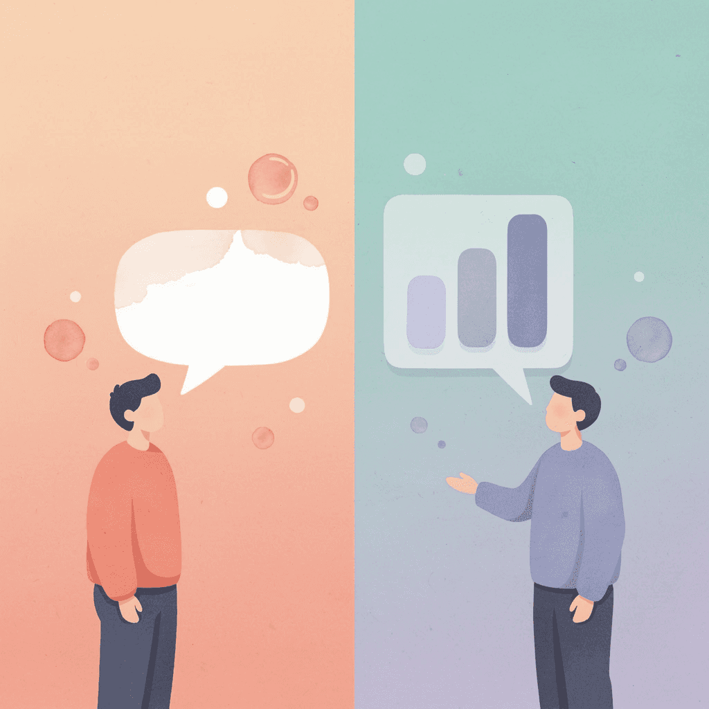  Illustration contrasting rushed versus disciplined trading approaches
