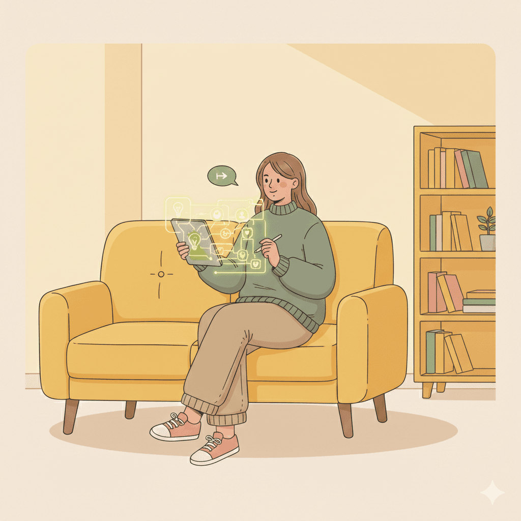 Your personal Map Concept Illustration Image