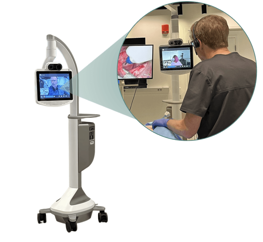Audio/Visual display to create confidence in every connection