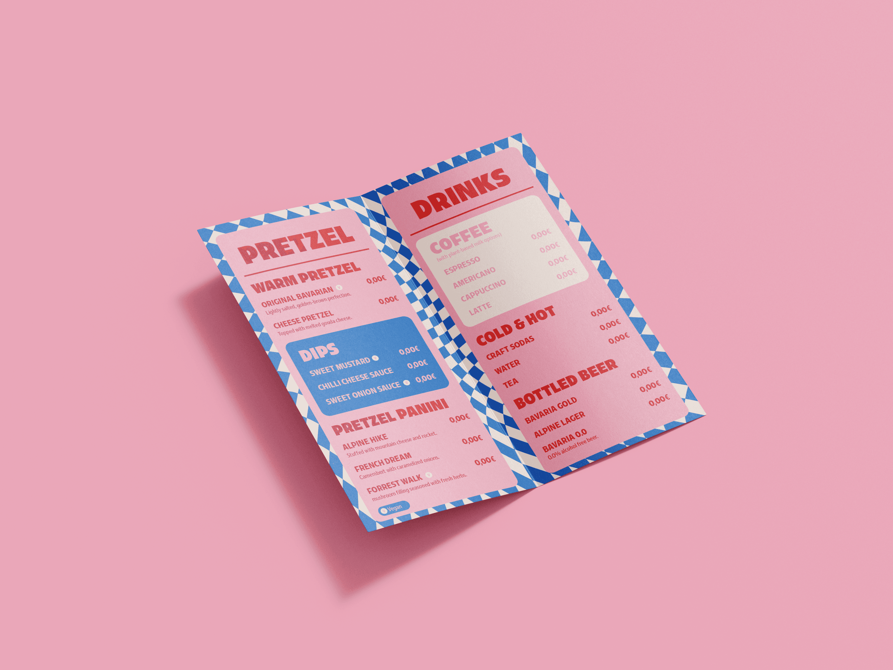 Pretzd Menu Inside
