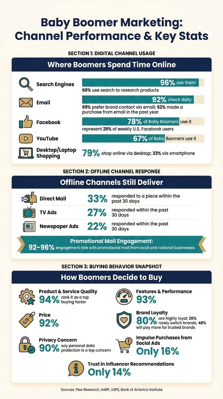 Baby Boomer Marketing: Channel Performance & Key Stats