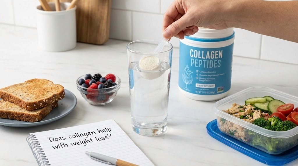 Does collagen peptides help with weight loss