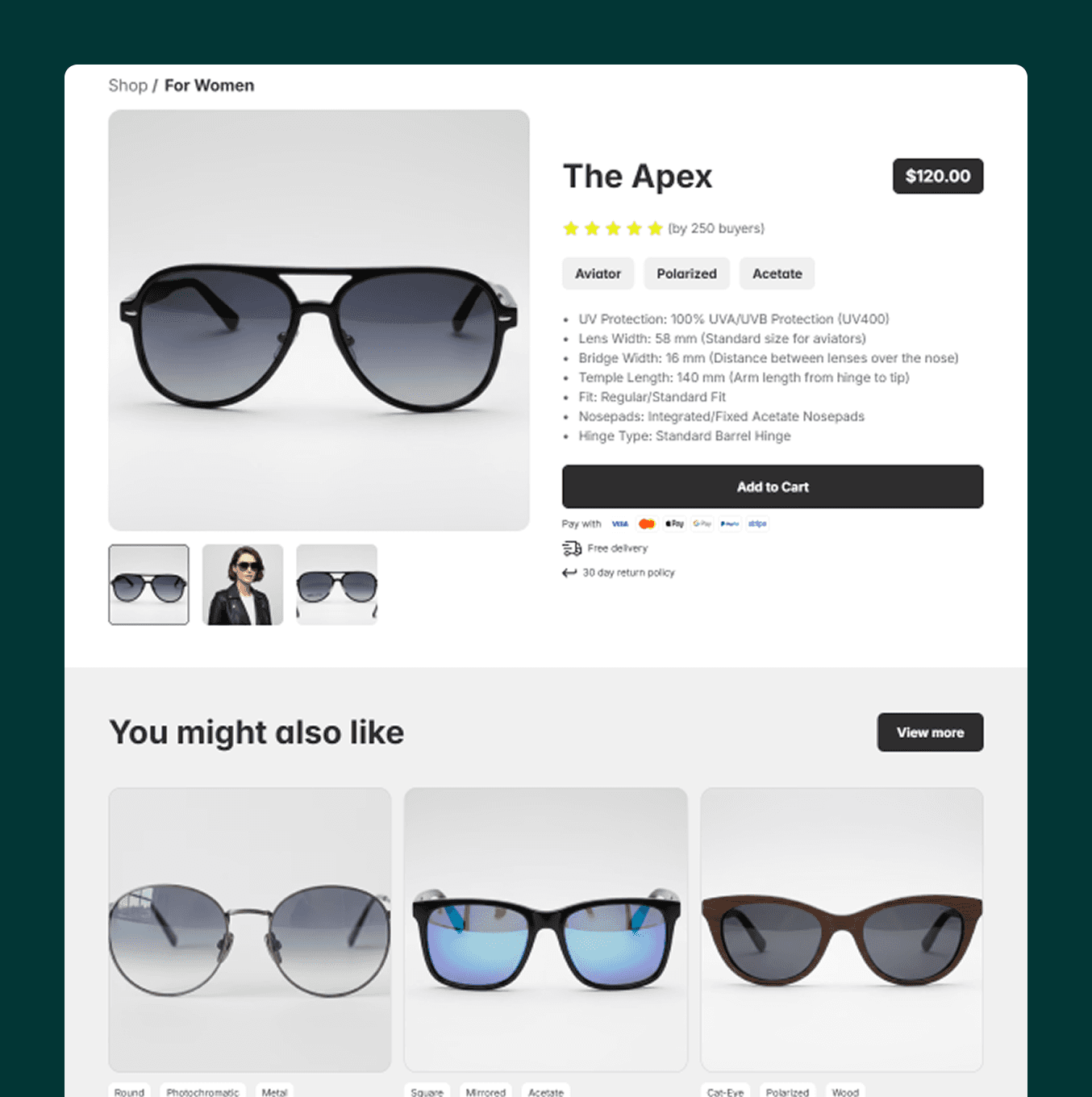 page snapshot from template