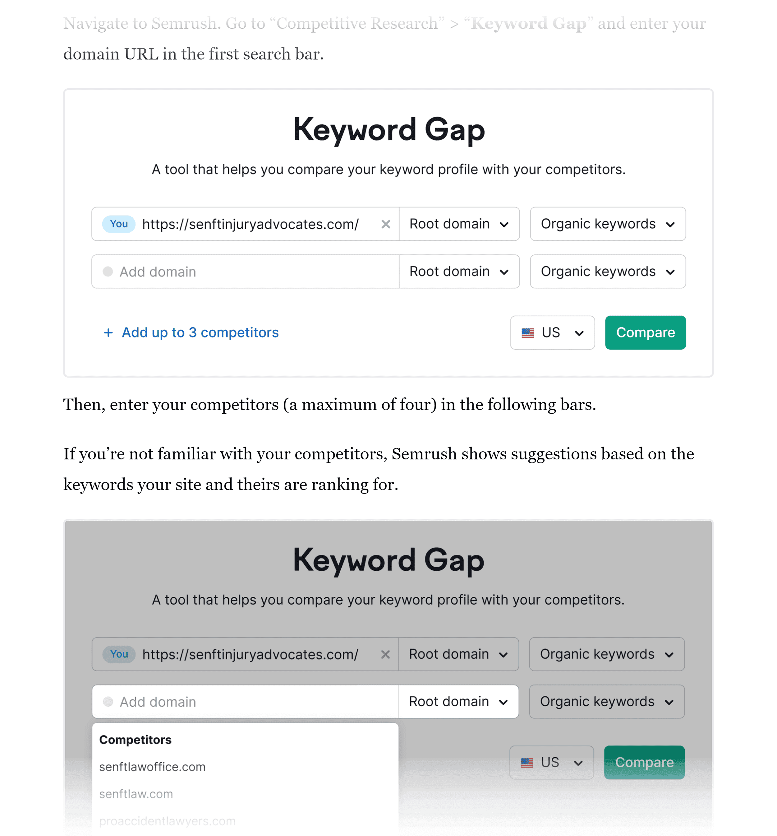 Backlinko – Ton of sreenshots in the post
