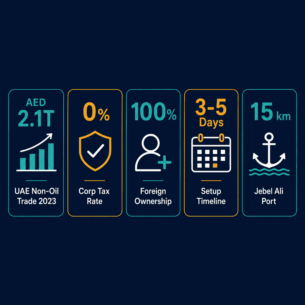 Infographic: Start a Non-Oil Resource Extraction Machinery Trading Business in Dubai
