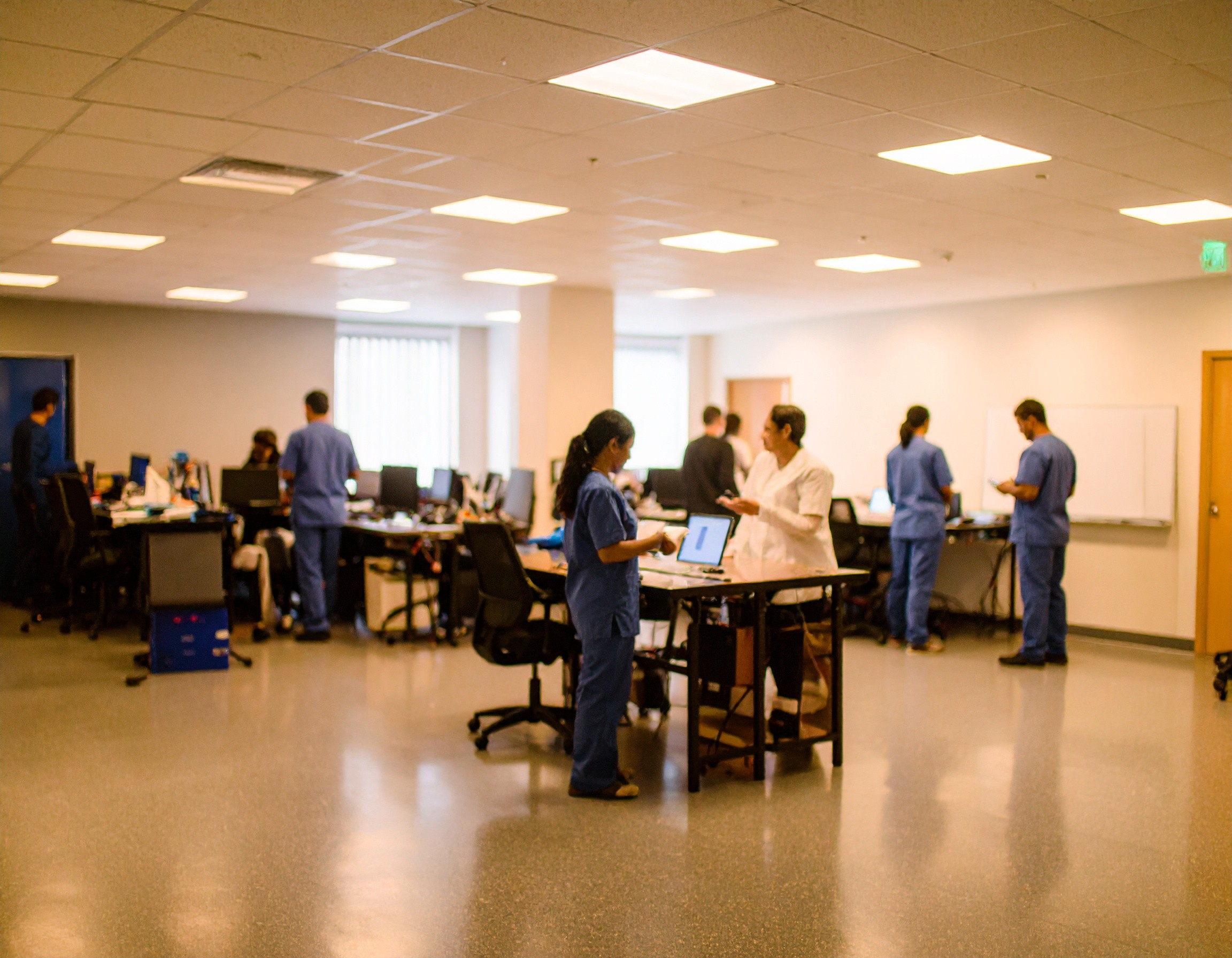 admin/staff room at a healthcare facility