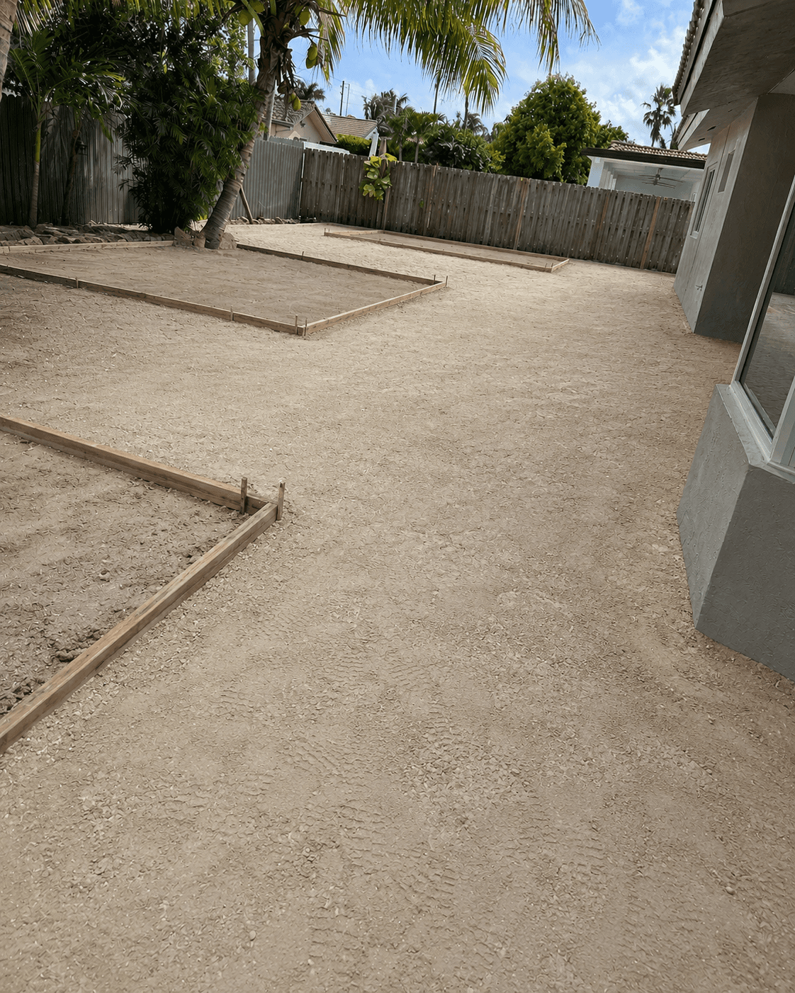 patio remodelation process