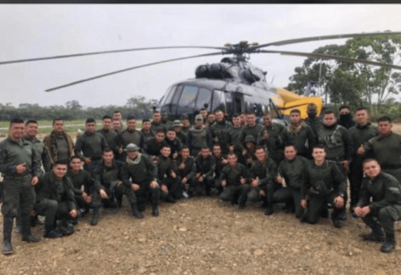 Truck crossing bridge