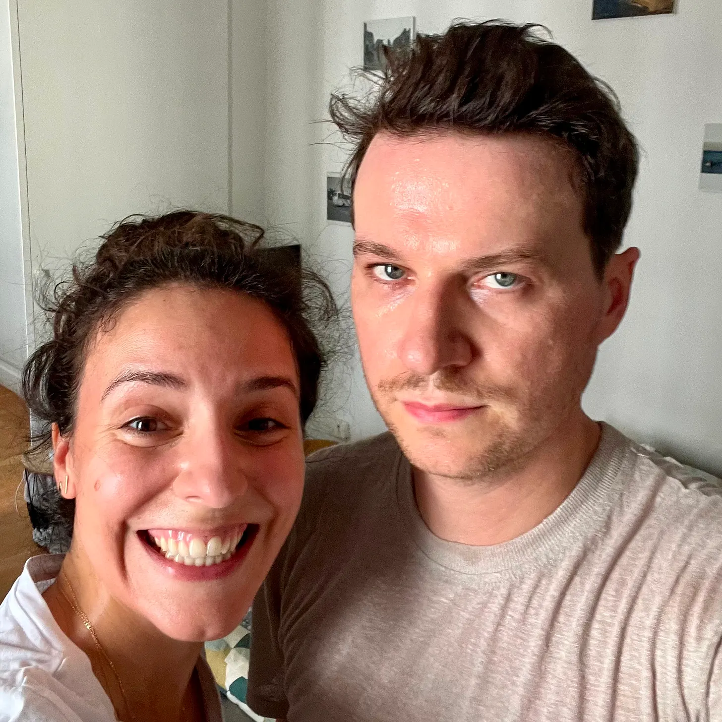 The team surviving the June heatwave in France
