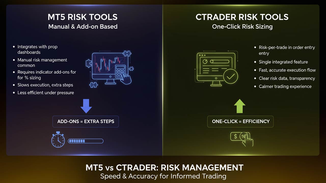MT5 vs cTrader risk tools