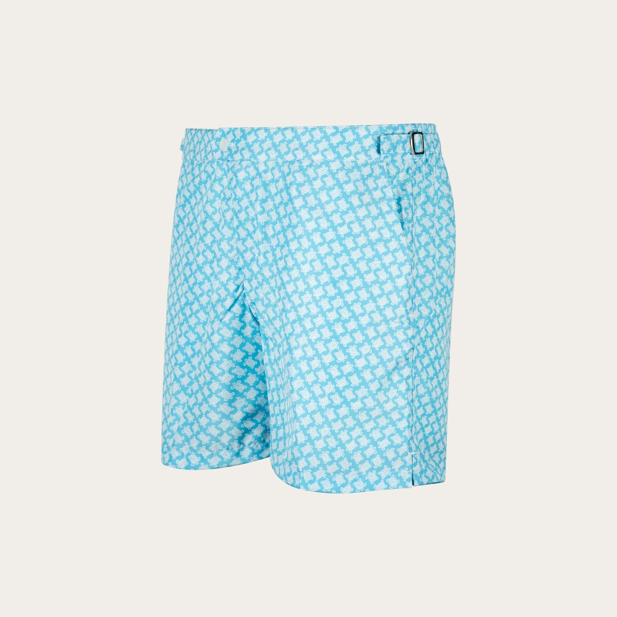 Fedeli - Turtle Print Swim Shorts - Mandelli UK