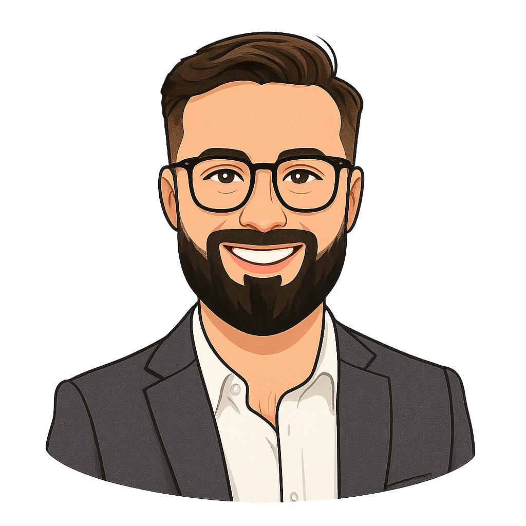 Portrait image of recently hired tech professional