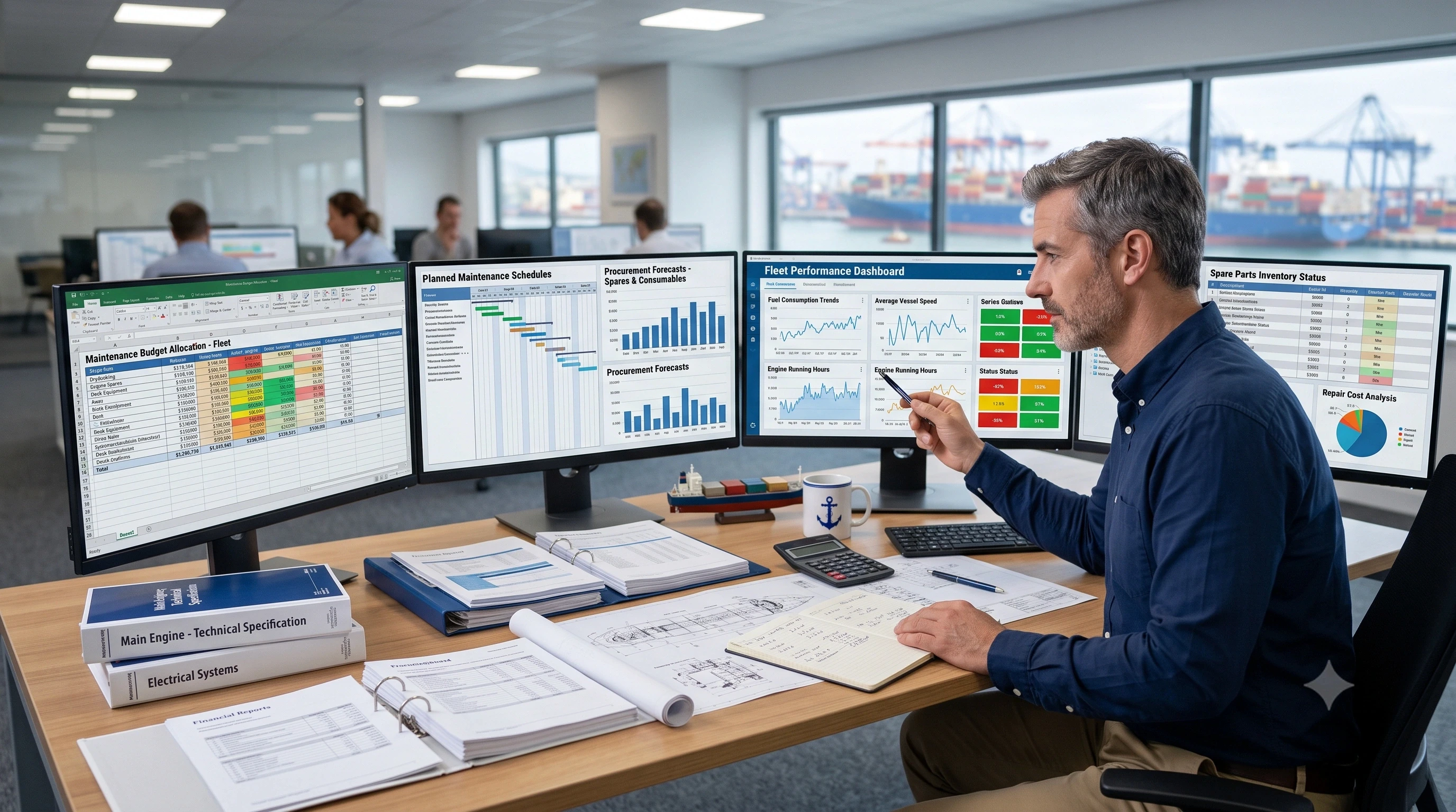 Annual Operating Budget for Ship Technical Management