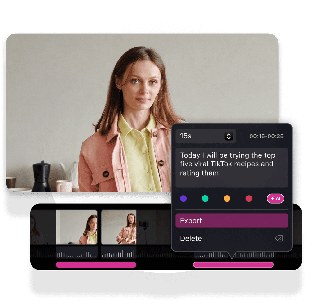 Easy multicamera recording