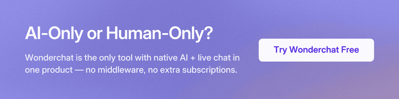 AI-Only or Human-Only?