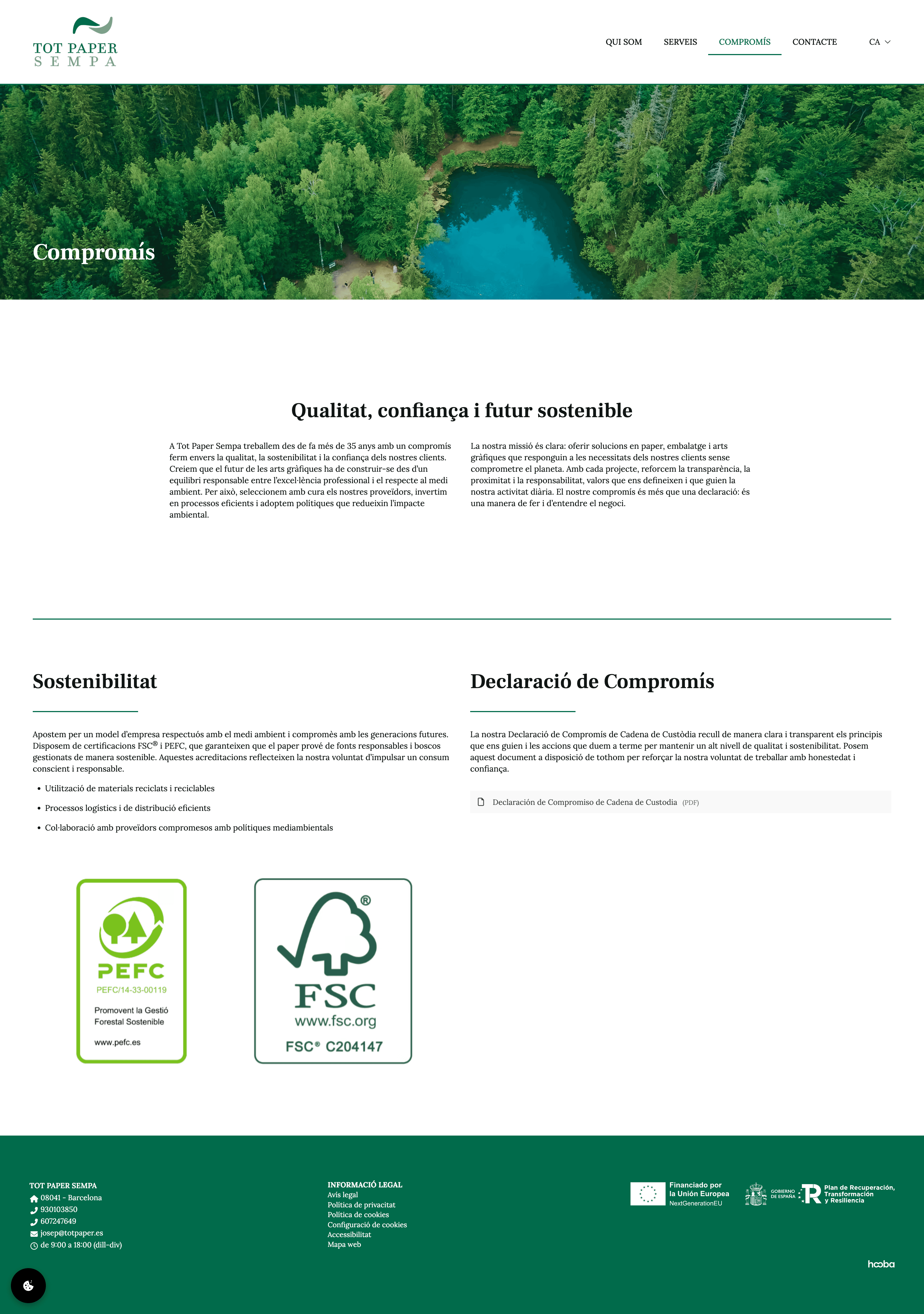 Compromiso - Tot paper